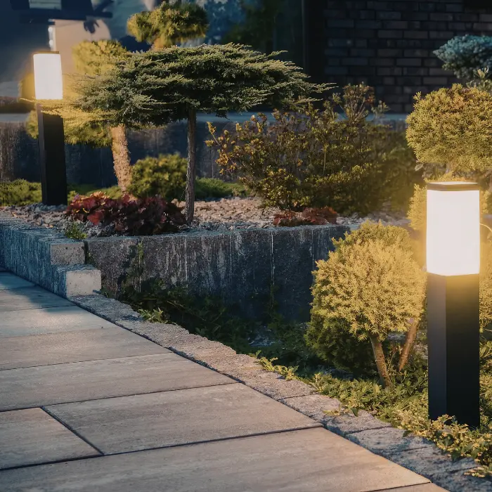 Gravier, enrobé, béton désactivé ou pavés